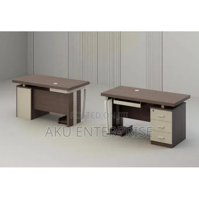 1.4m Modern Staff Computer Desk With Cabinet