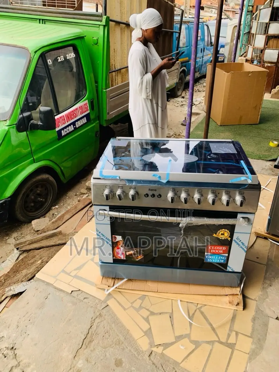 Order Classic Ferre 4 Gas 2 Electric Oven and Grill Auto Rotisserie.