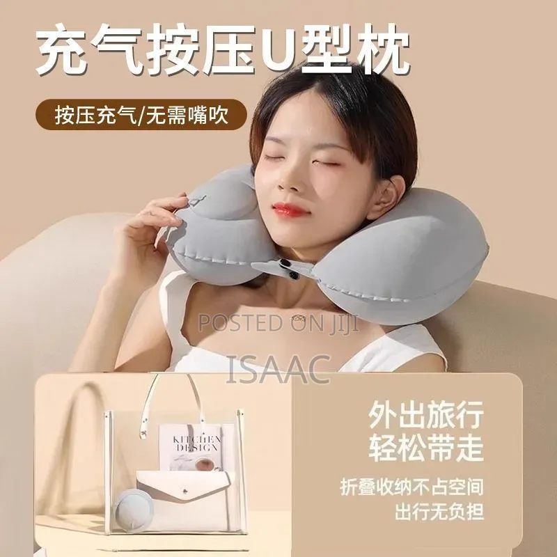 360° Inflatable Travel Neck Pillow