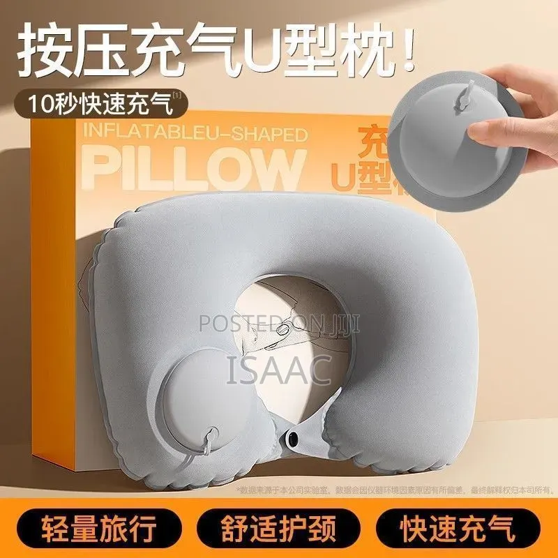 360° Inflatable Travel Neck Pillow