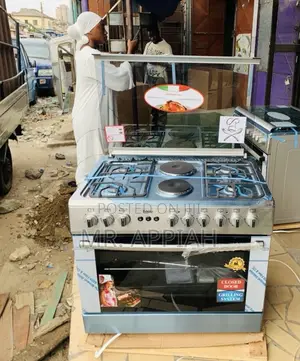 Lovely Design Ferre 4 Gas + 2 Electric Cooker(Oven Grill)Gray 