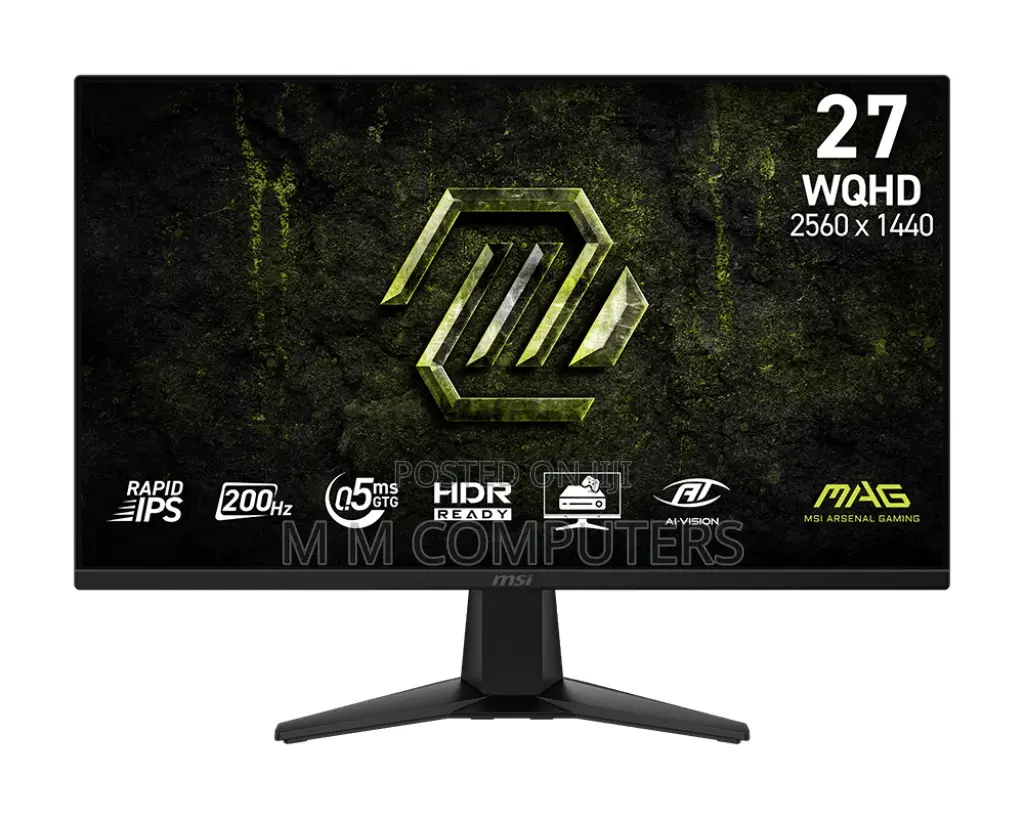  Msi Gaming Monitor 200HZ 27inch