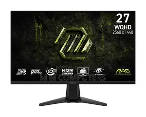  Msi Gaming Monitor 200HZ 27inch