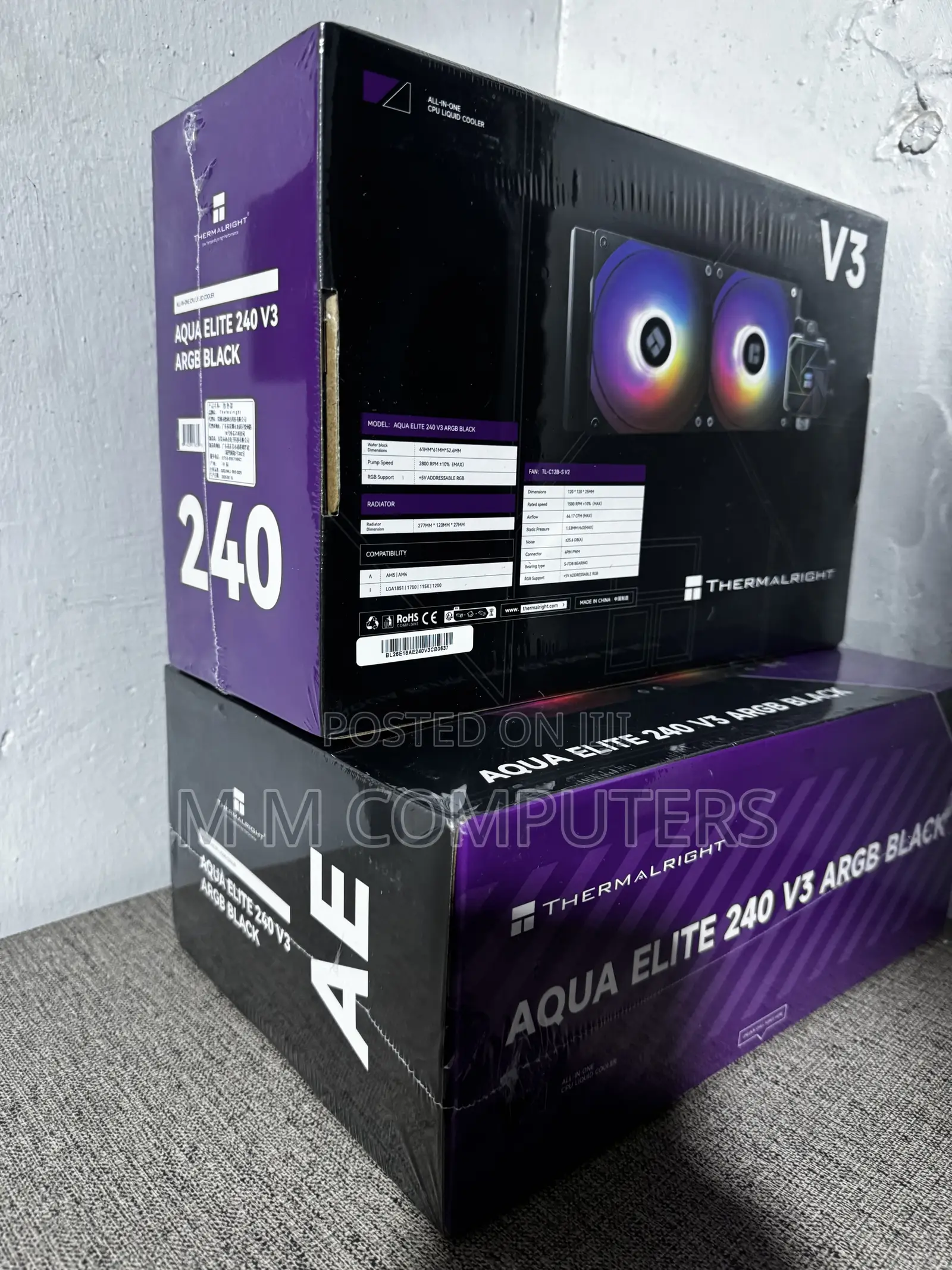 240 Thermalright Aqua Elite Aio Cooler