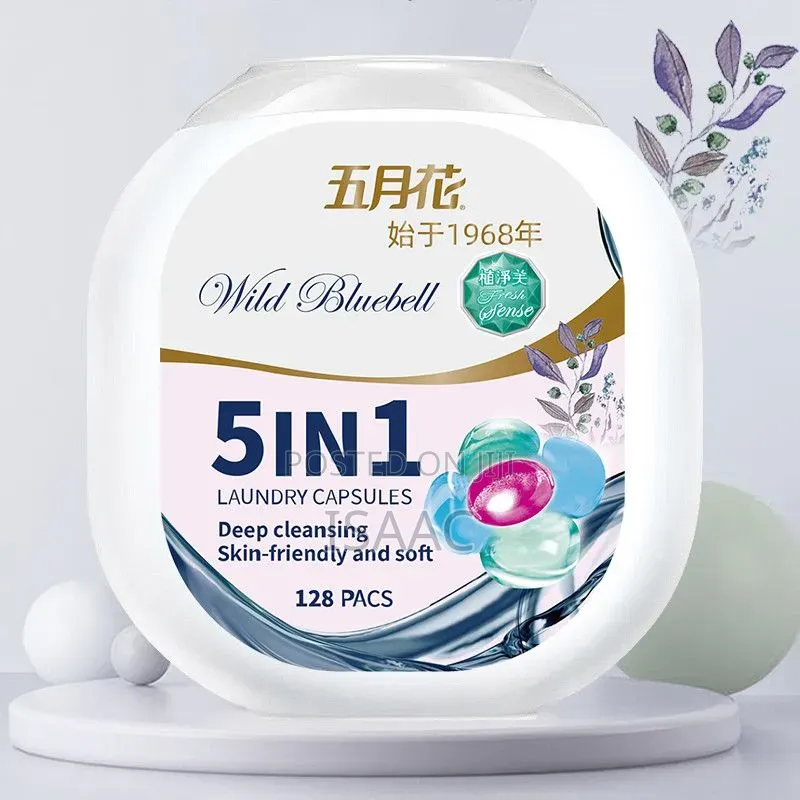 5-in-1 Laundry Detergent Capsules
