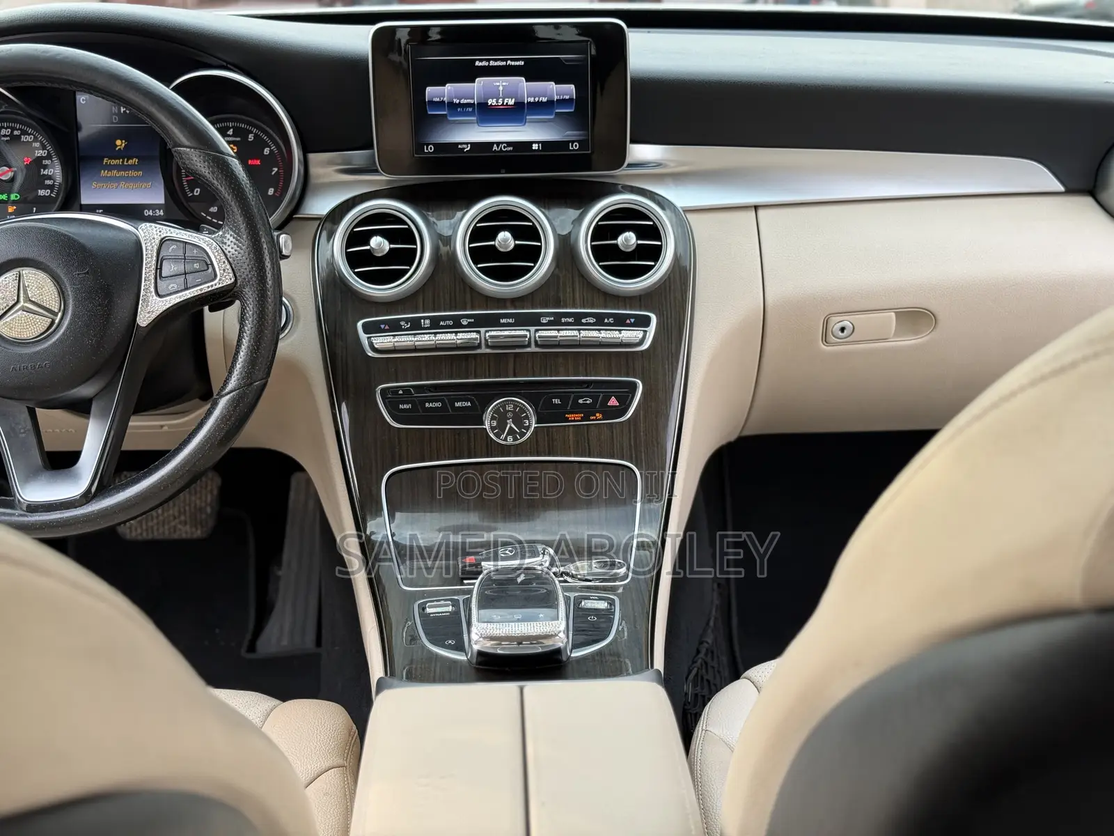 Mercedes-Benz C300 2016 White