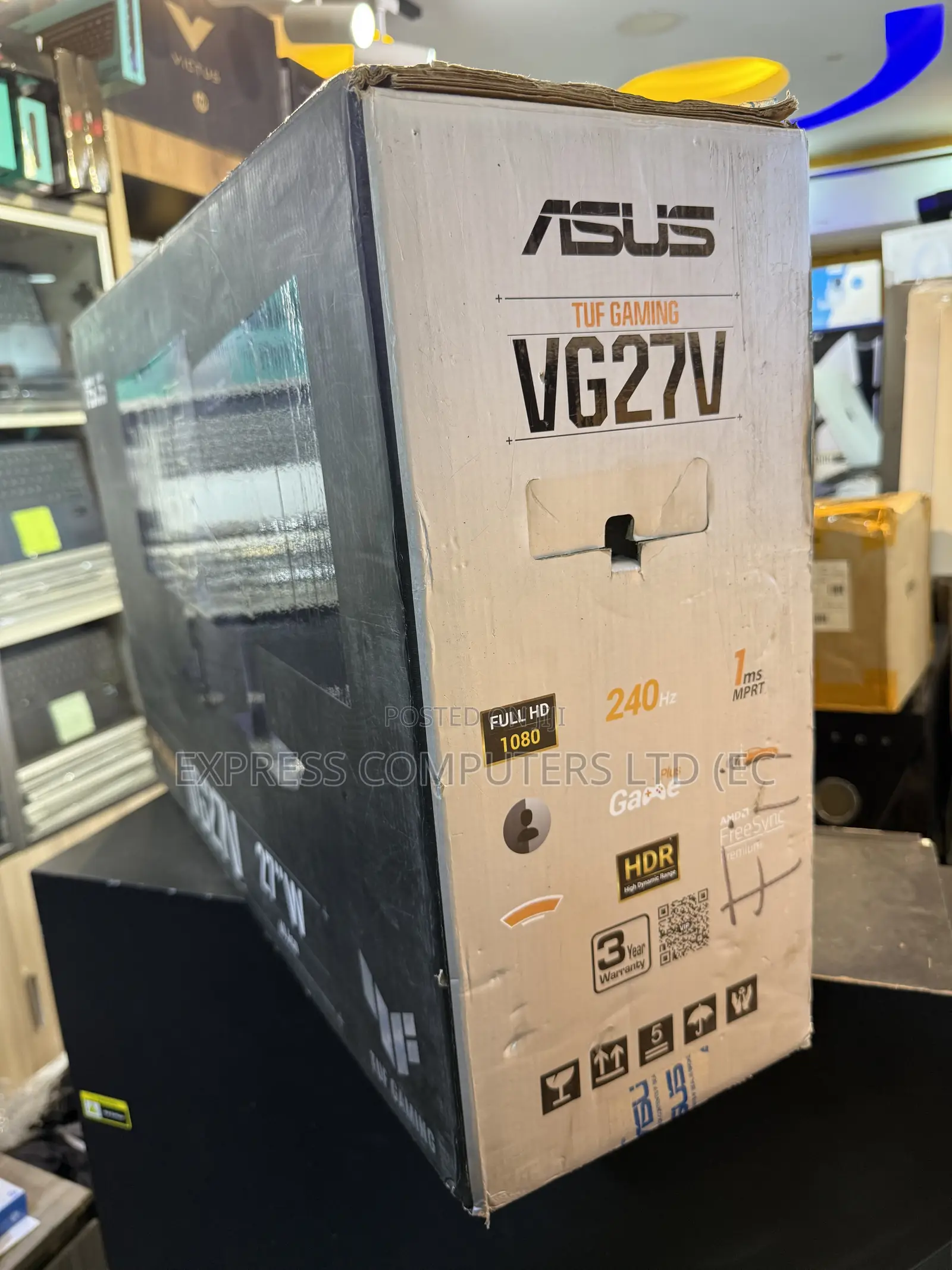 ASUS TUF Gaming Graphics Curved Gaming Monitor,Refresh RATE 240Hz