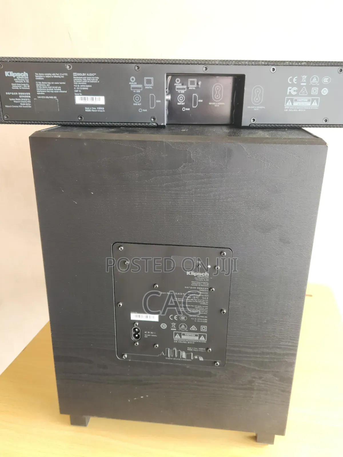 Klipsch Cinema 400 Soundbar System