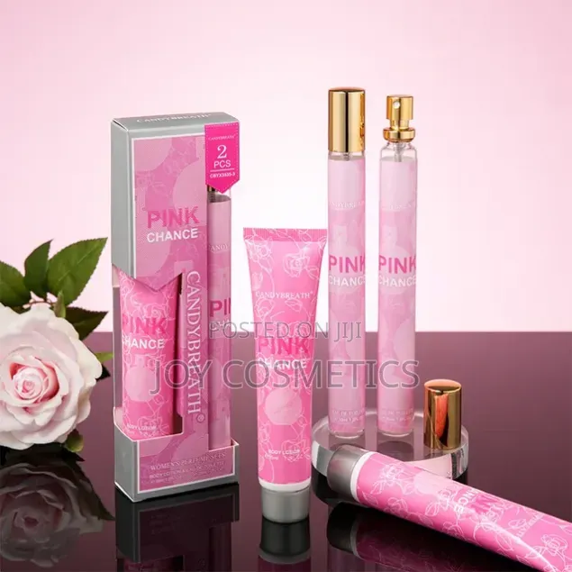 35ml 2 Sets Mini Perfume and Body Lotion