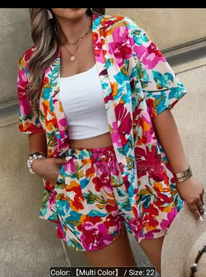Ladies 2 PCS Shorts and Top