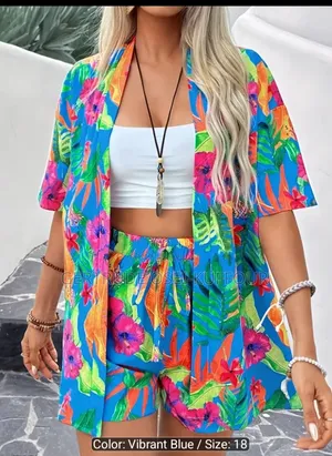 Ladies 2 PCS Shorts and Top