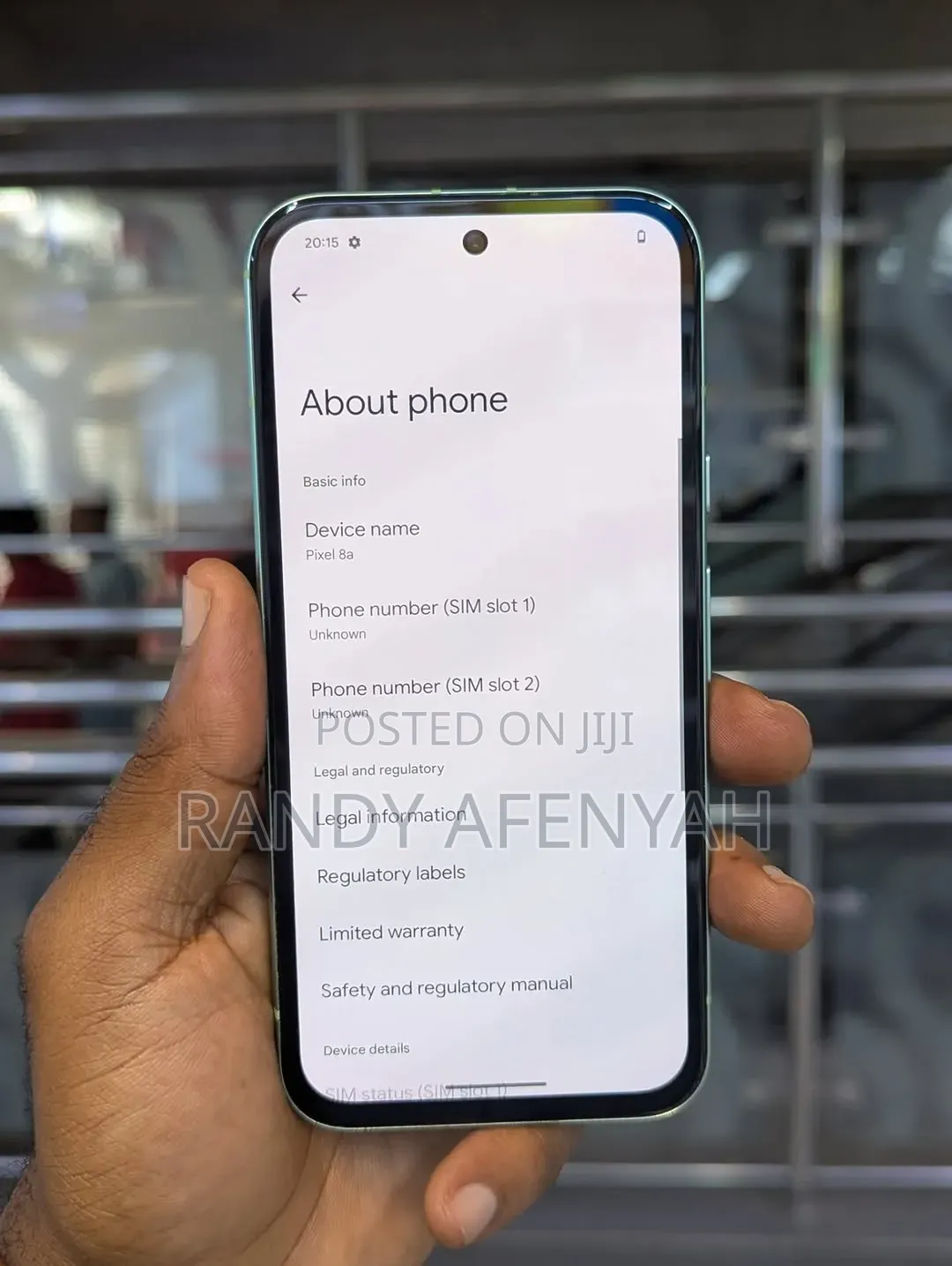 New Google Pixel 8a 128 GB Green