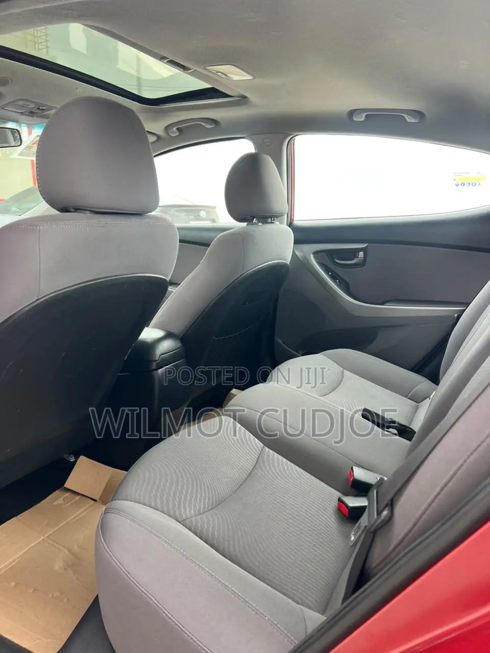 Hyundai Elantra 2015 Red
