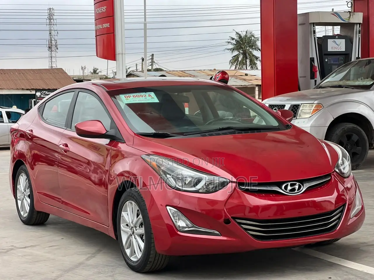 Hyundai Elantra 2015 Red