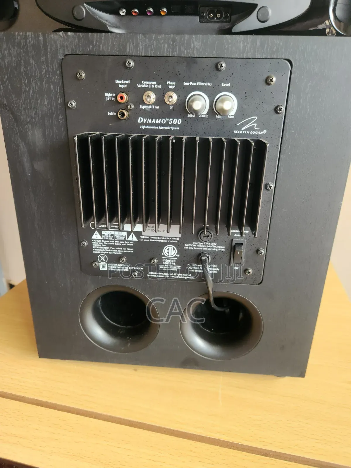 Martin Logan Motion Vision and Dynamo 500 Set