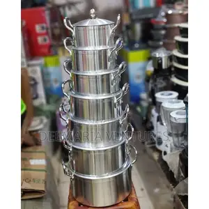 Mers Home Aluminum Quality Pots Sets (14pcs)