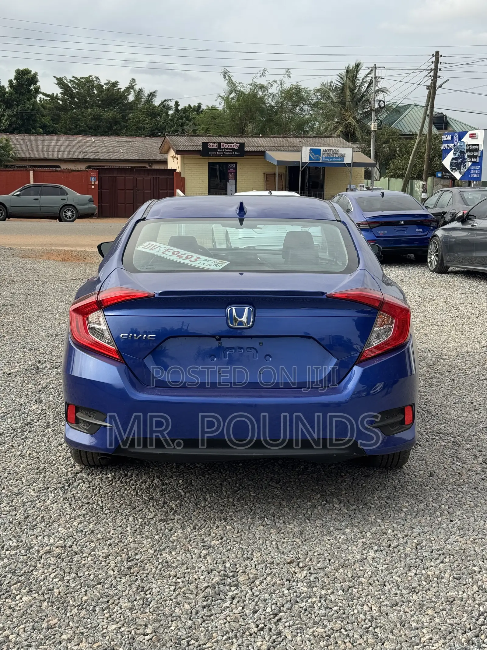 Honda Civic 2018 Blue
