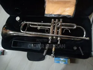 Trumpet in Box but the Second Valve Is Missing