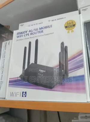 MIKOY 4g/5g Mobile WiFi CPE Router (Wi-Fi 6)