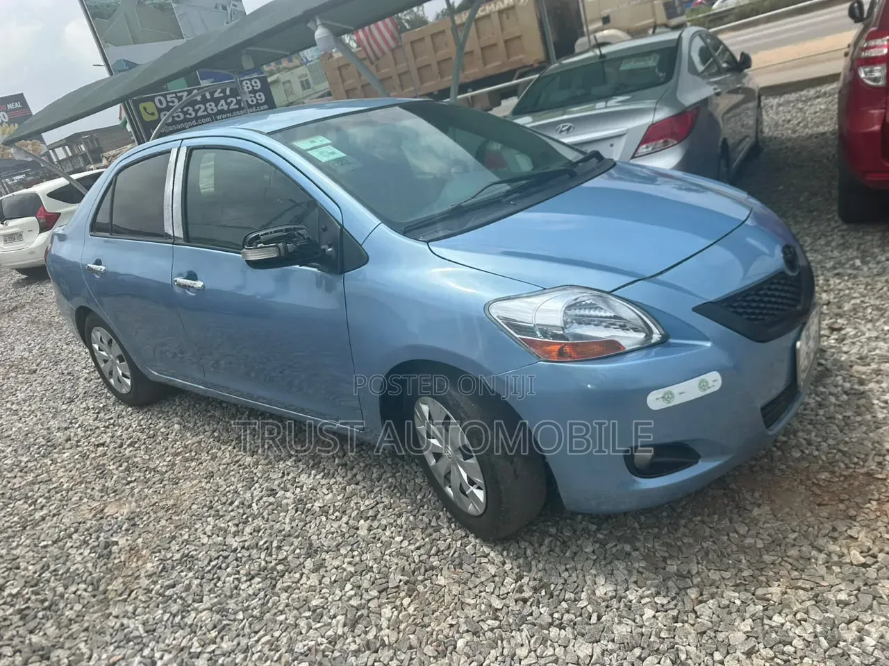 Toyota Belta 2010 Blue