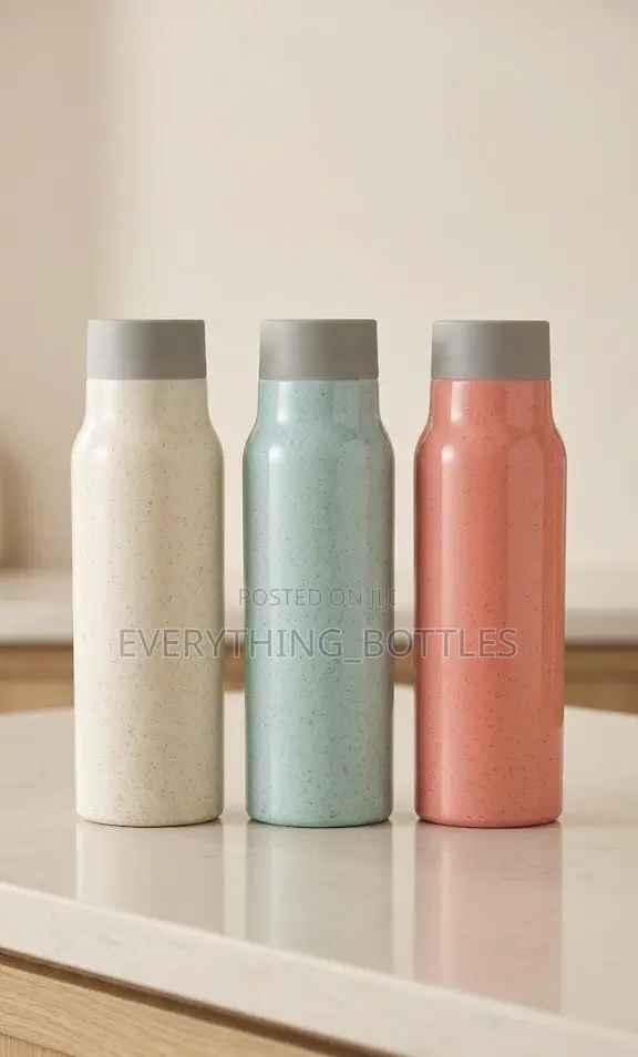 Glass Bottles With Plastic Outer 400ml