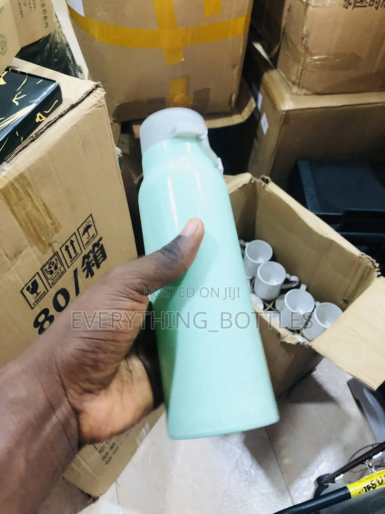 Glass Bottles With Plastic Outer 400ml