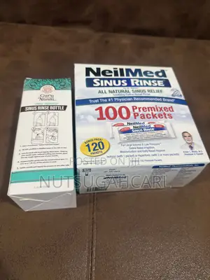 Neilmed Sinus Rinse Bonus Pack of 120 With Bottle