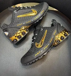 Original Nike Shox TL Black/Metallic Gold