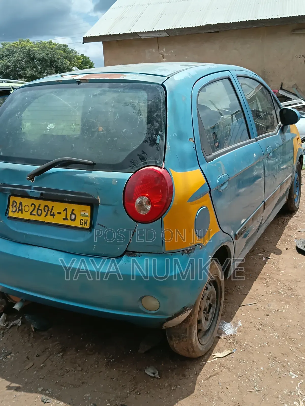 Chevrolet Matiz 2008 Blue