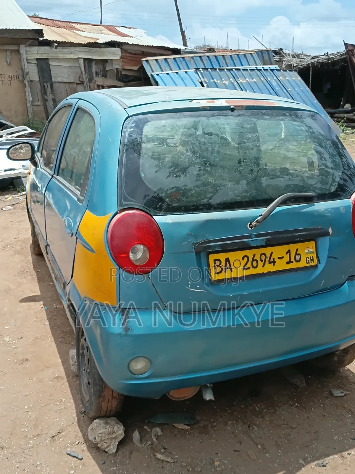 Chevrolet Matiz 2008 Blue