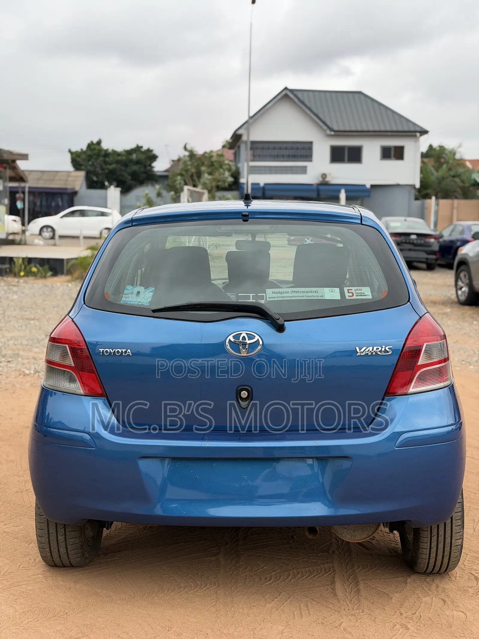 Toyota Yaris 2010 Blue
