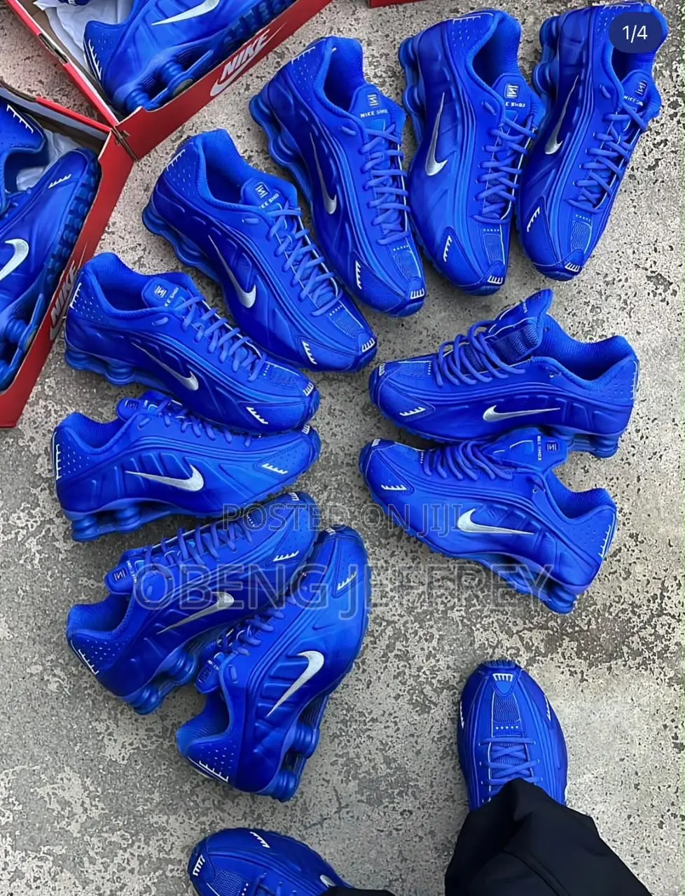 Original Nike Shox R4 Racer Blue