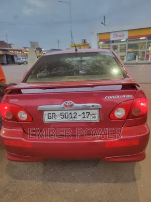 Toyota Corolla 2006 Red
