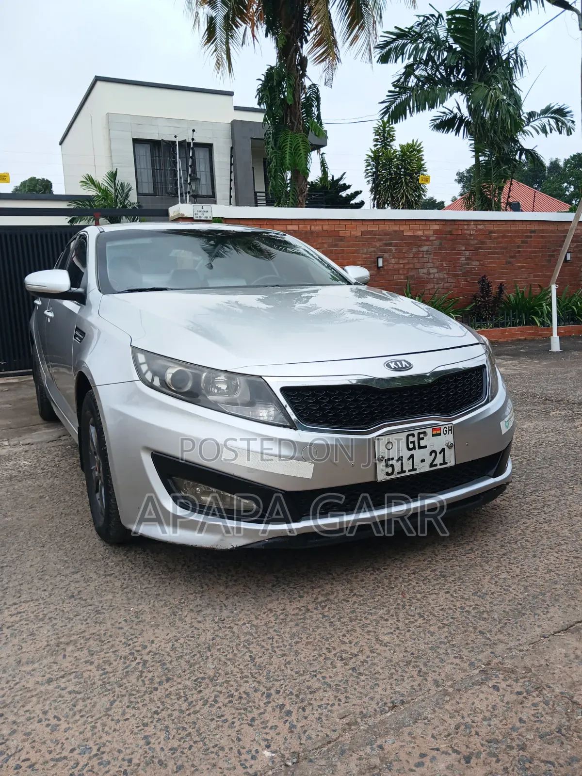Kia K5 2014 Silver