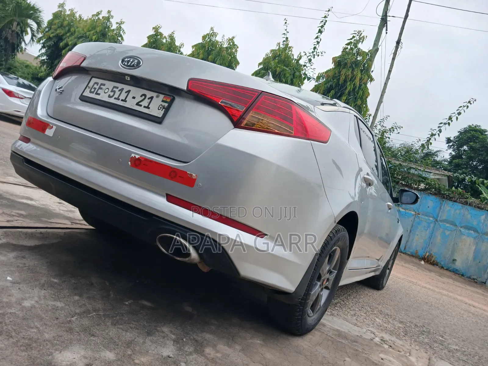 Kia K5 2014 Silver