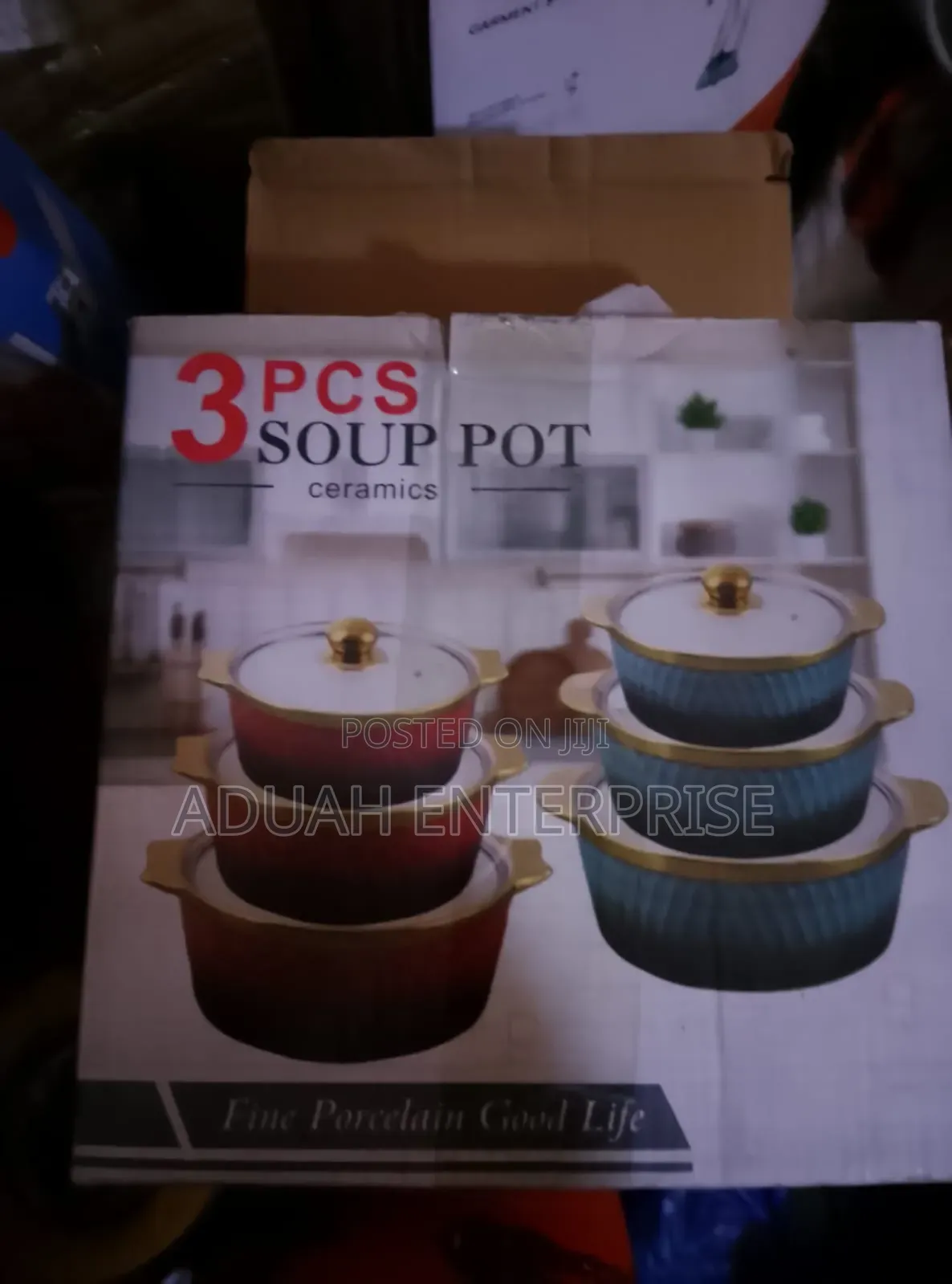 Ceramic 3 PCS Food Bowls