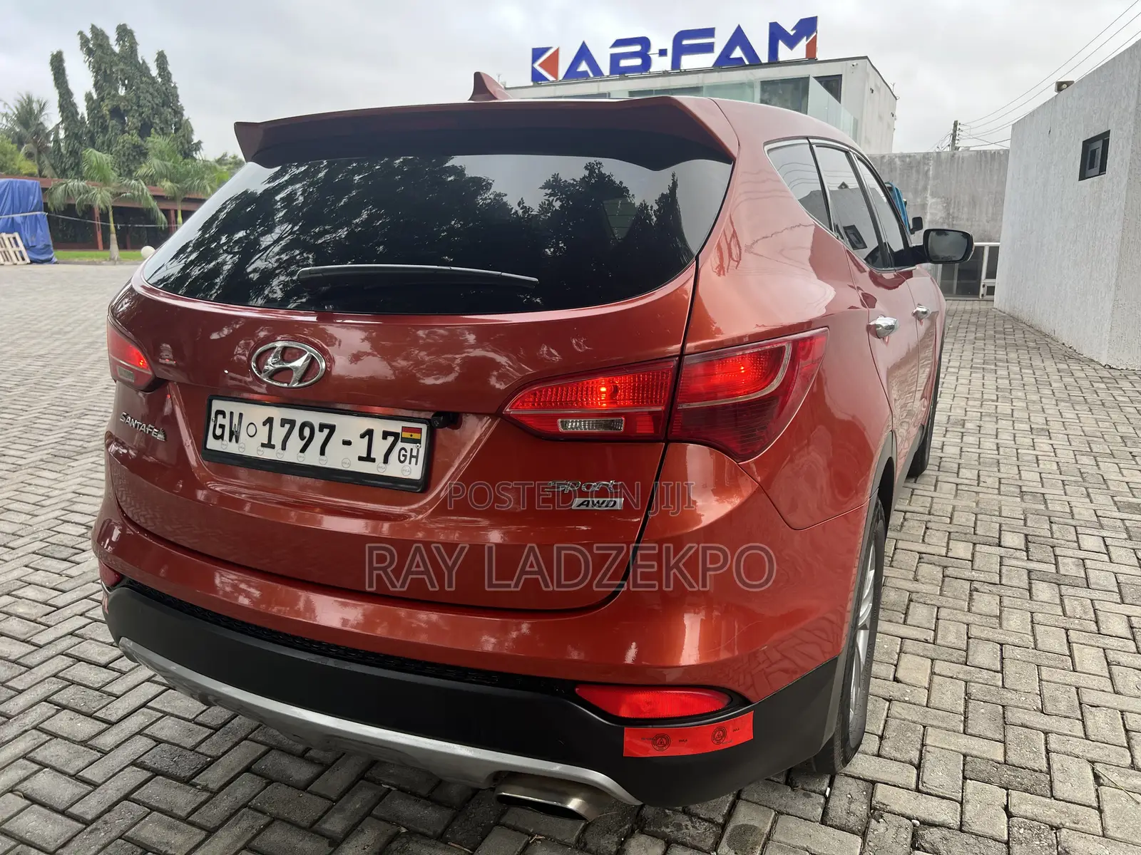 Hyundai Santa Fe 2015 Orange