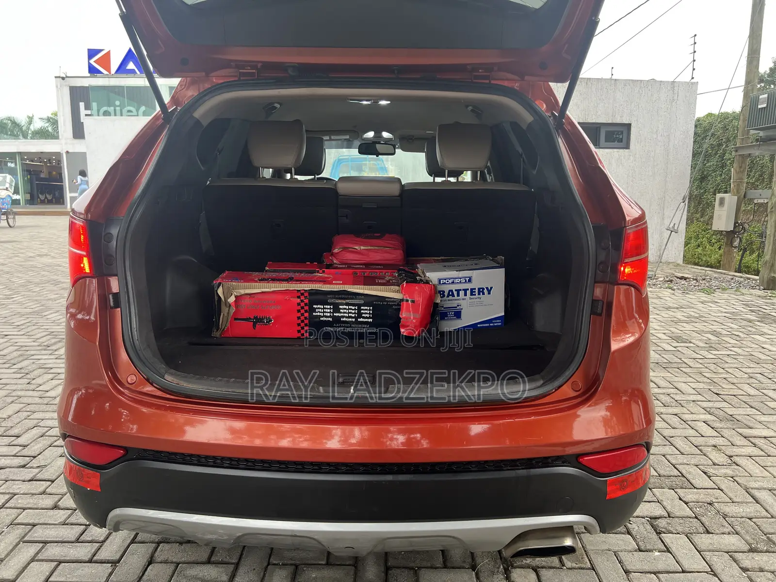 Hyundai Santa Fe 2015 Orange