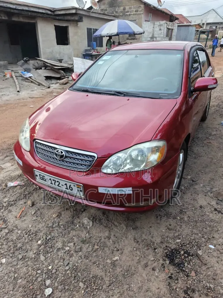 Toyota Corolla 2007 Red