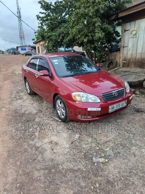 Toyota Corolla 2007 Red