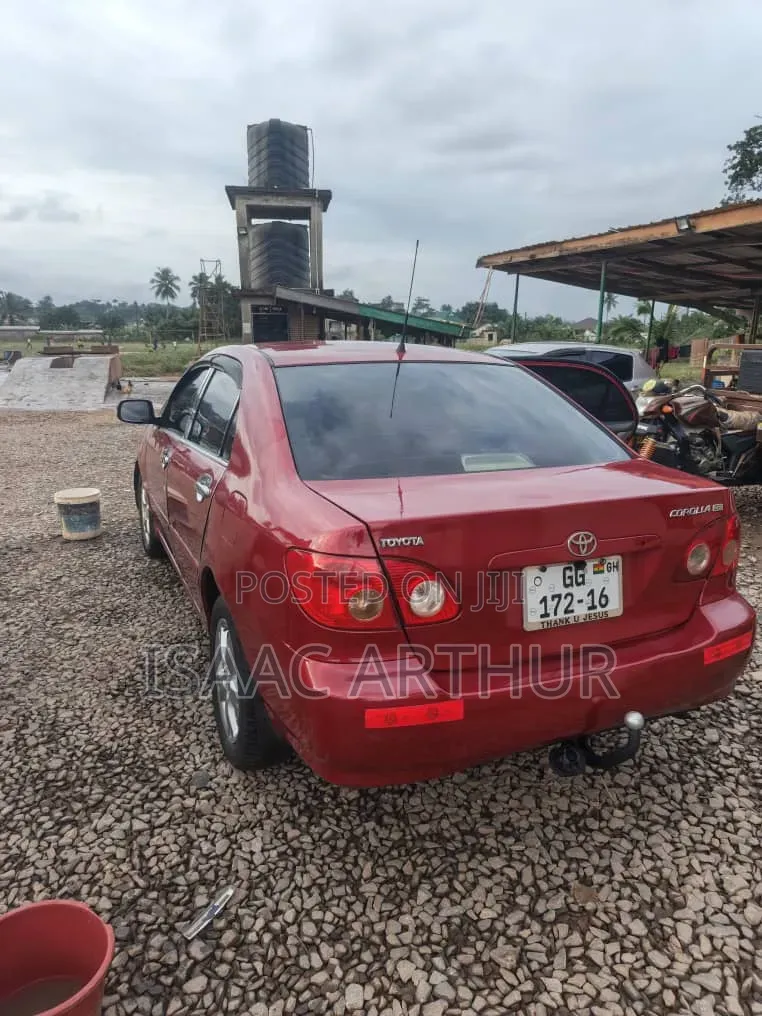 Toyota Corolla 2007 Red