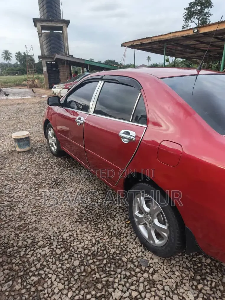Toyota Corolla 2007 Red