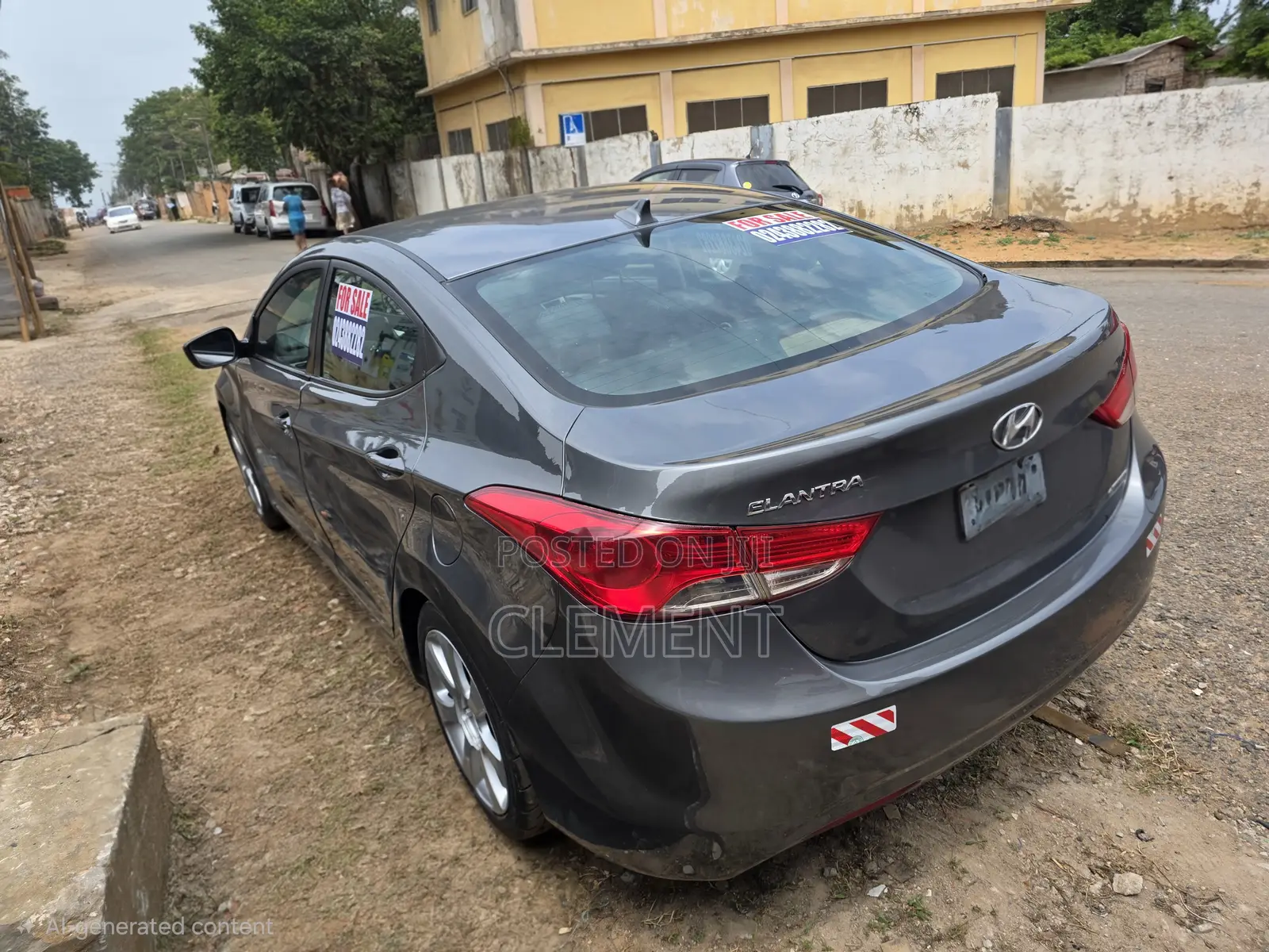 Hyundai Elantra 2013 Gray