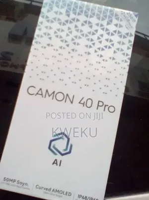 New Tecno Camon 40 Pro 5G 256 GB Gold