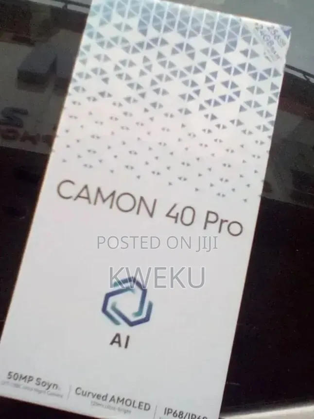 New Tecno Camon 40 Pro 5G 256 GB Gold