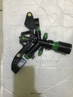 Sprinkler With Pole, Coupling and Stand