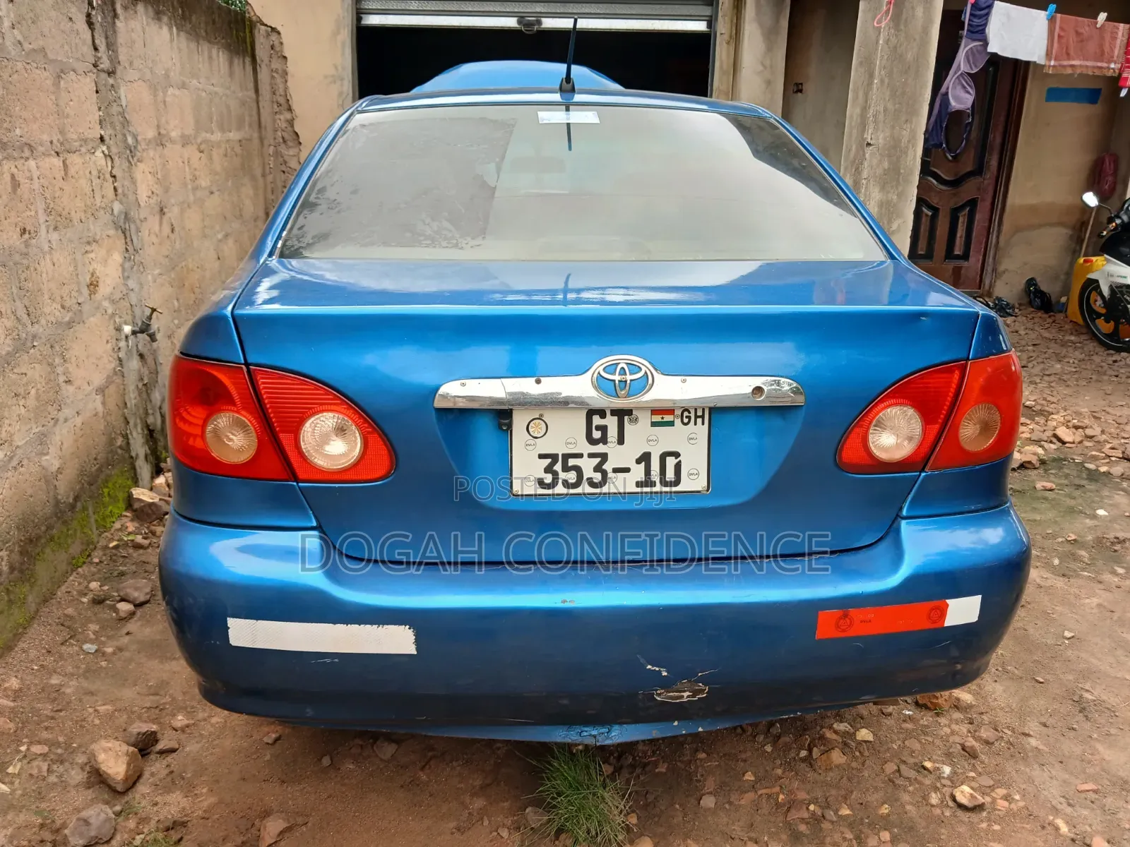 Toyota Corolla 2007 Blue
