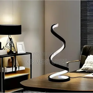 Spiral Dimmable Decorative LED Table Lamp