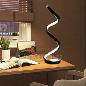 Spiral Dimmable Decorative LED Table Lamp