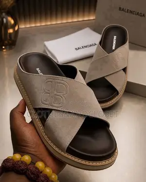 Black Dolce Gabbana Rubber Beachwearslide Sandals, Crisscross Straps